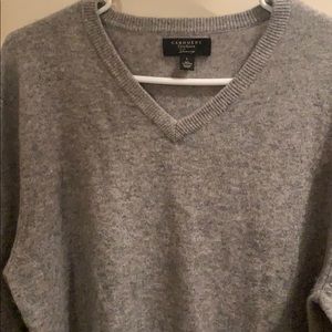 Men’s cashmere club room luxury sweater.